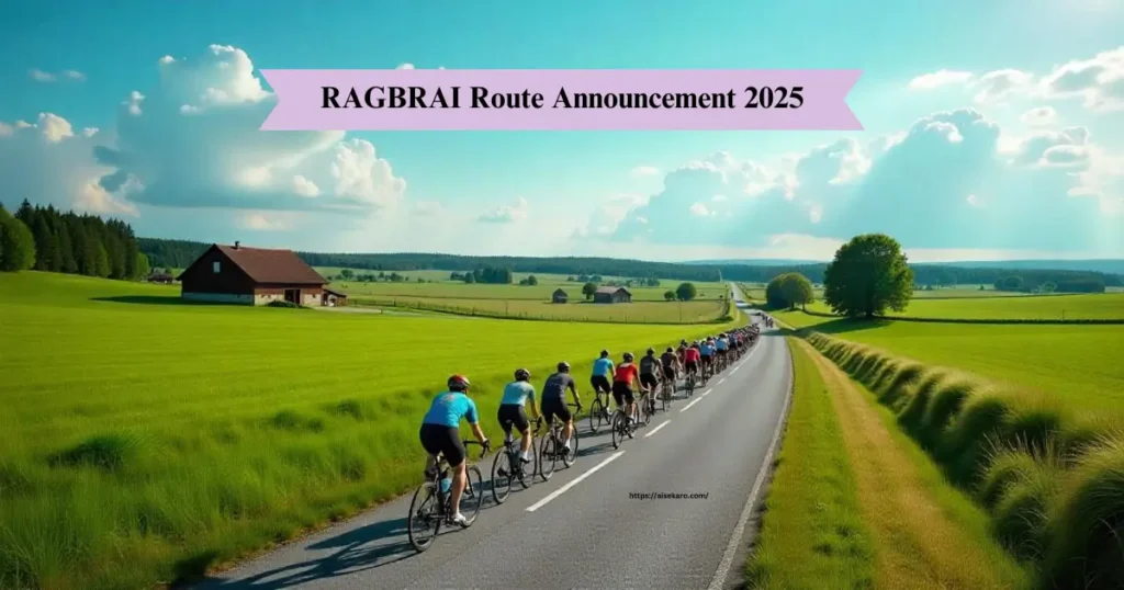 RAGBRAI Route Announcement 2025