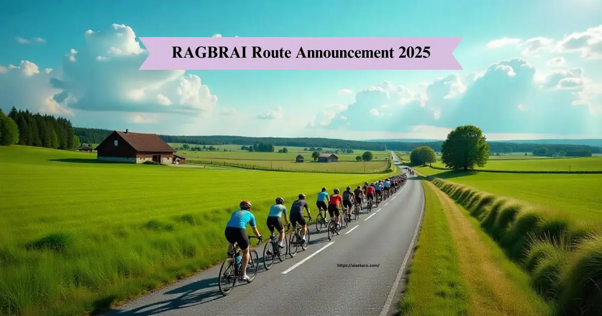 RAGBRAI Route Announcement 2025 Key Details to Know